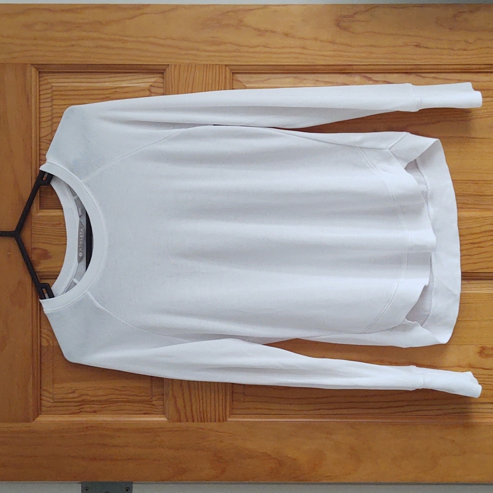 White Athlete Top